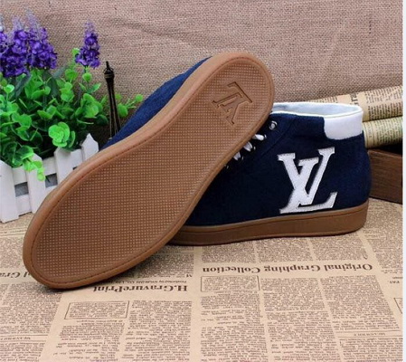 LV High-Top Fashion Men Shoes--056